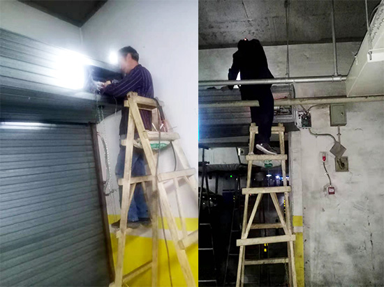 防火卷簾門(mén)安裝